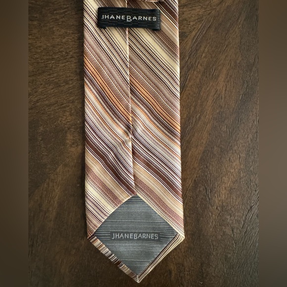 Jhanes Barnes silk tie - Picture 4 of 5